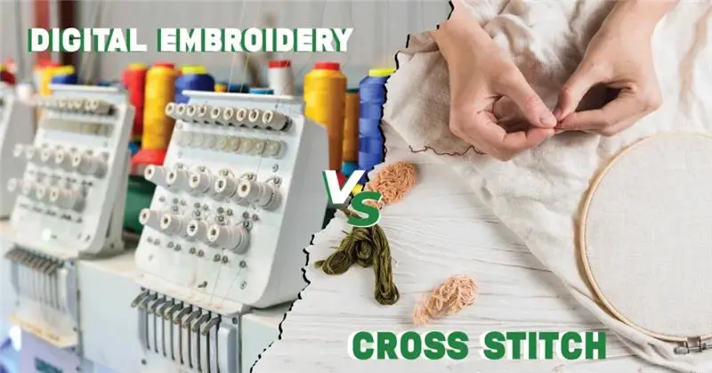 Cross Stitch Vs Digital Embroidery