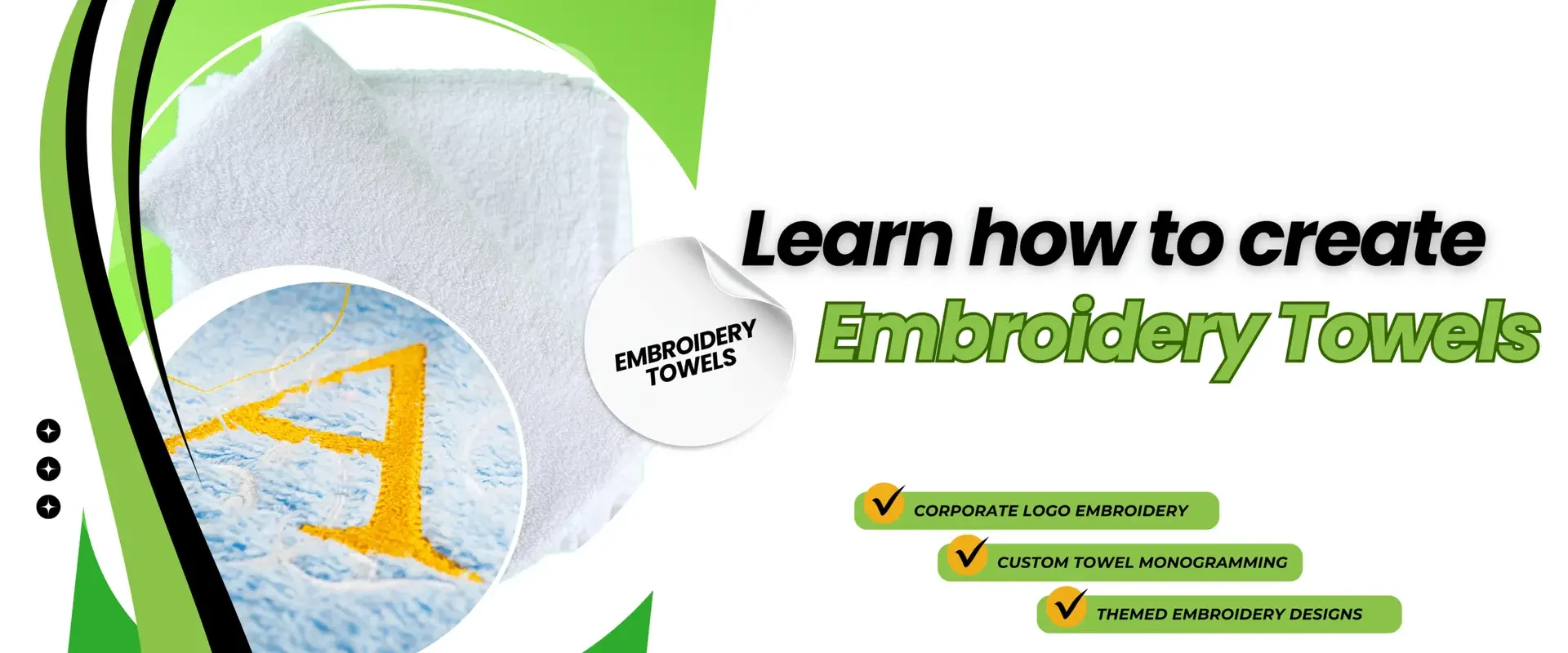 Embroidery Towels