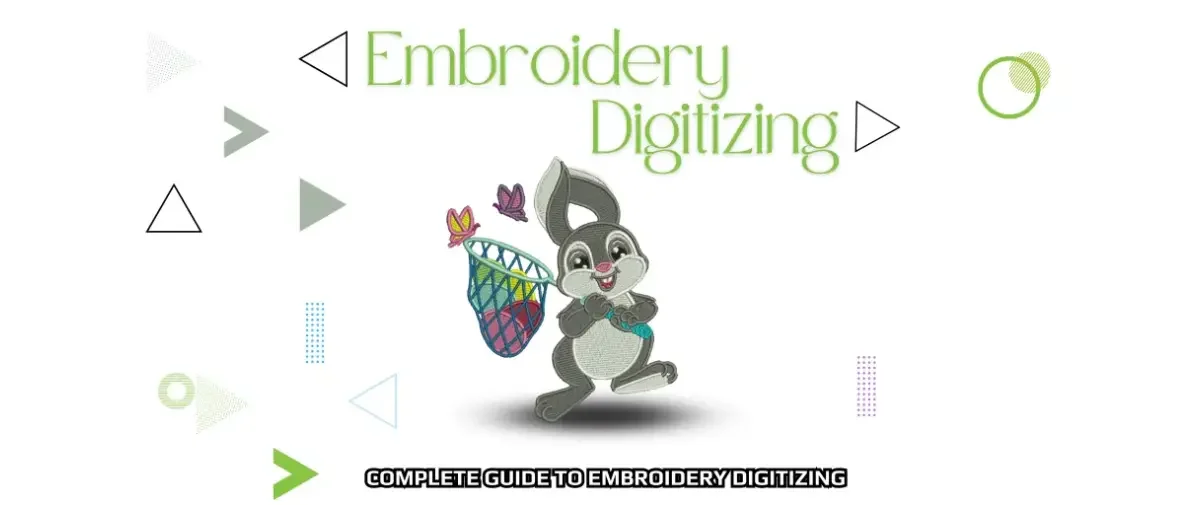 Embroidery digitizing