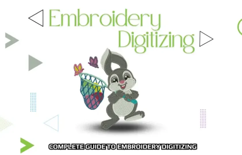 Embroidery digitizing