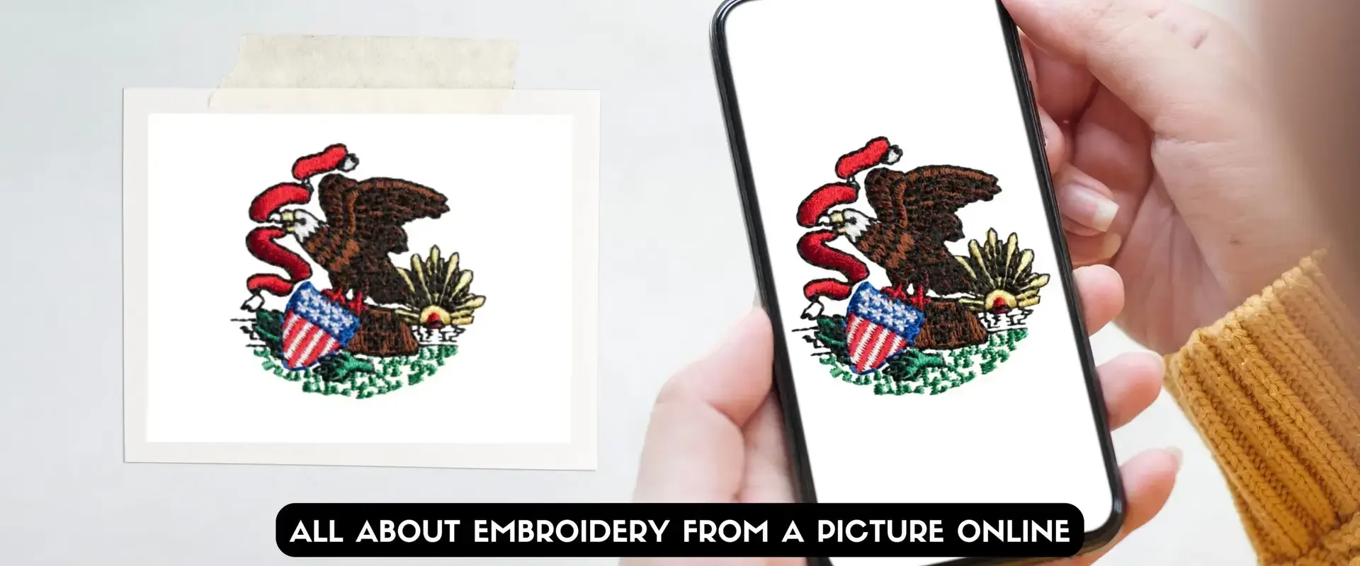 Embroidery from A Picture