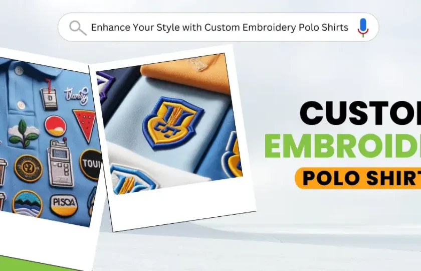 Embroidery polo shirts