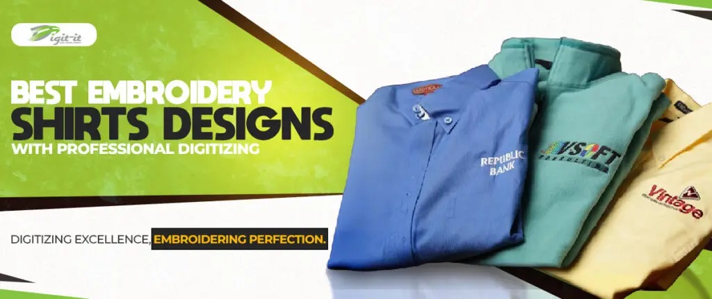 Embroidery shirts