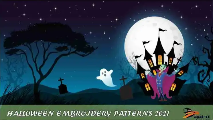 Halloween Embroidery Pattern 2020 2021
