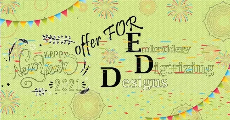 Happy New Year 2021 Digitizing Offer emb