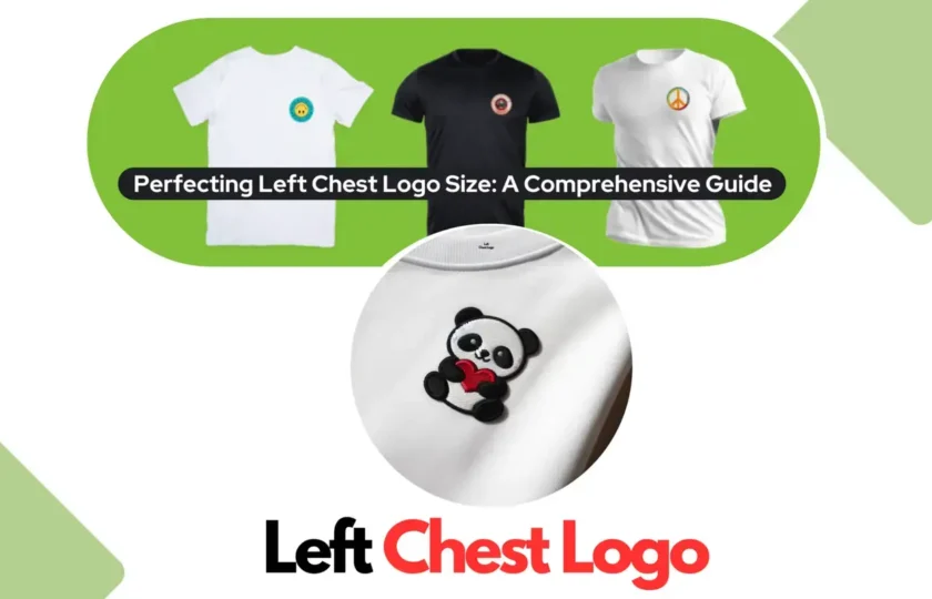Left Chest Logo Size
