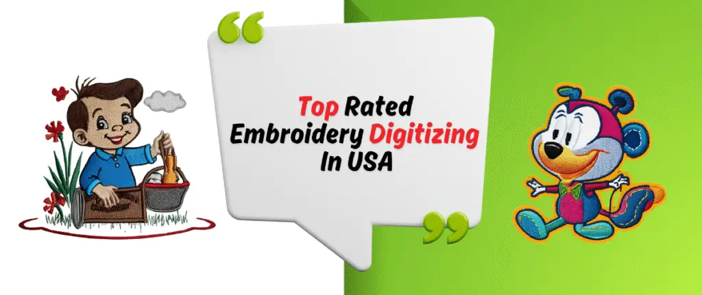 Top rated DSB embroidery digitizing in USA