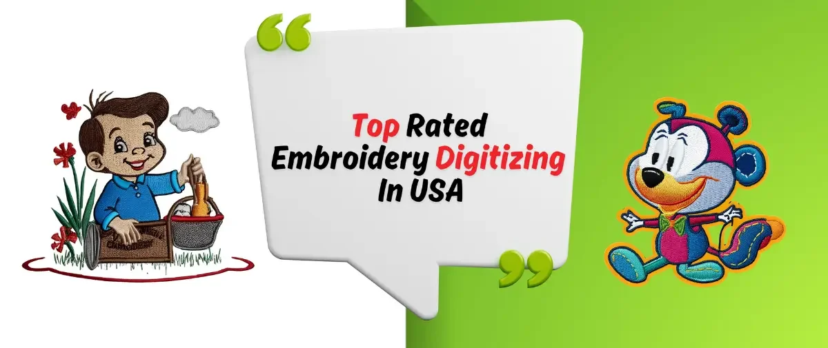 Top rated DSB embroidery digitizing in USA
