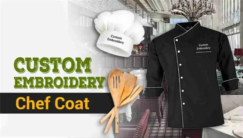 Why Custom Chef Coat Embroidery Increases Your Business