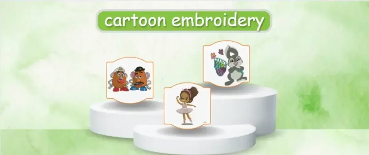 cartoon embroidery