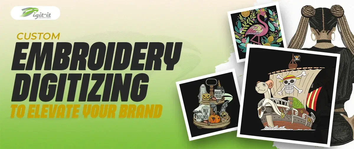 custom embroidery digitizing