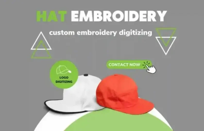 hat embroidery