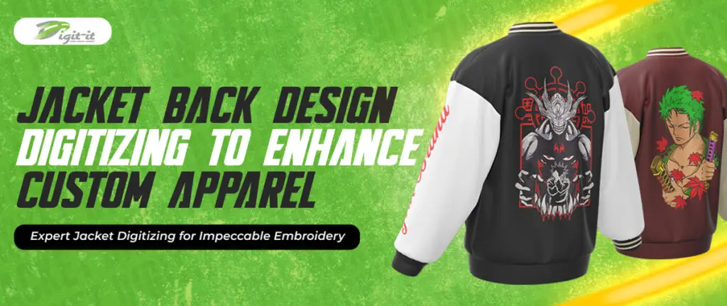 jacket back design digitizing