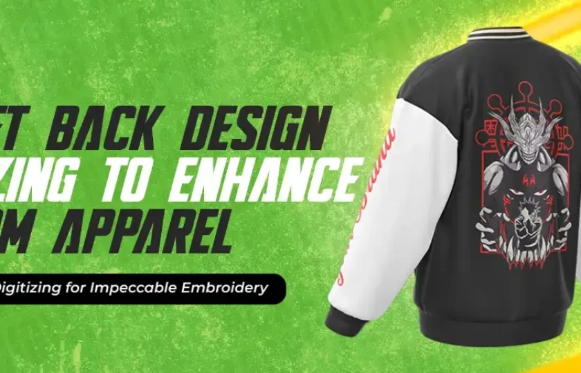 jacket back design digitizing