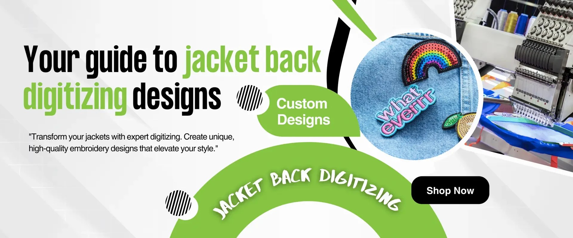 jacket back digitizing
