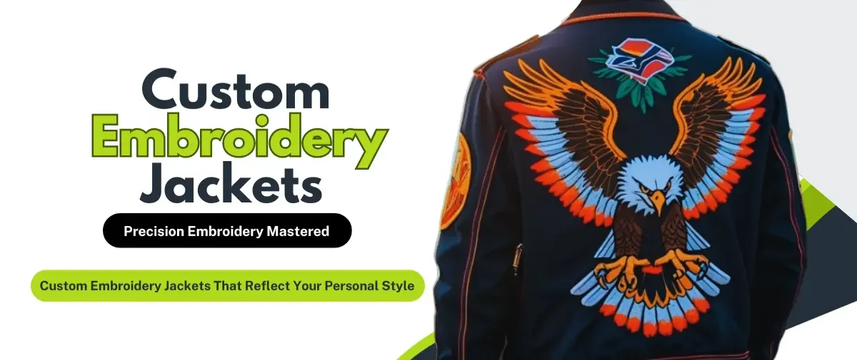 Custom Embroidery jackets