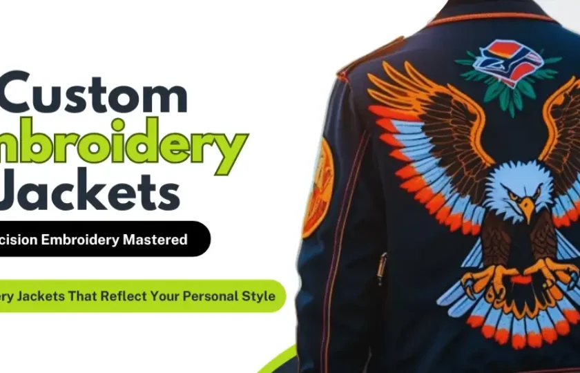 Custom Embroidery jackets